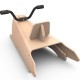 Bascule moto 2 en 1 pour enfant CHOU DU VOLANT