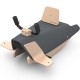 Bascule avion 2 en 1 pour enfant CHOU DU VOLANT