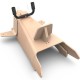 Bascule avion 2 en 1 pour enfant CHOU DU VOLANT