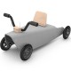 Bascule et porteur quad 4 en 1 CHOU DU VOLANT